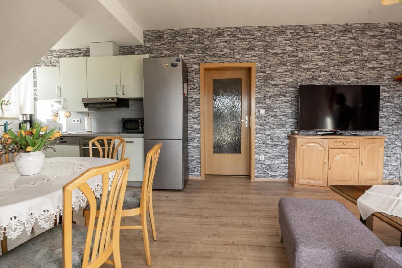 Schone Ferienwohnung In Der Sachsischen Schweiz Stolpen Exteriör bild