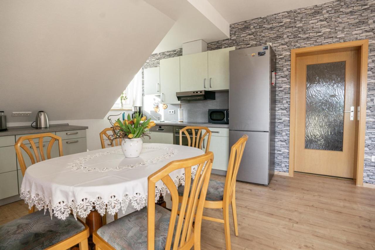 Schone Ferienwohnung In Der Sachsischen Schweiz Stolpen Exteriör bild