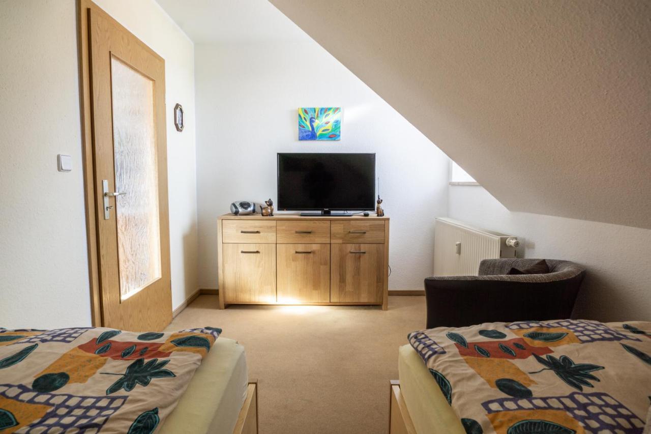 Schone Ferienwohnung In Der Sachsischen Schweiz Stolpen Exteriör bild
